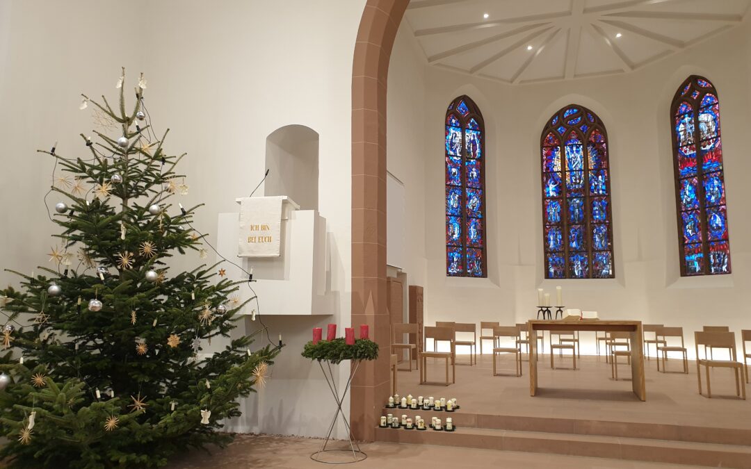 Gottesdienste im Advent, an Weihnachten und zum Jahreswechsel