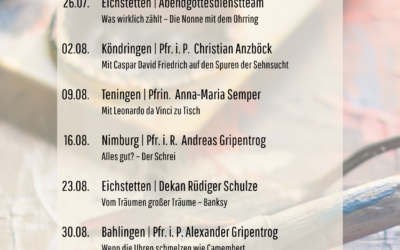 Sommergottesdienste 2026